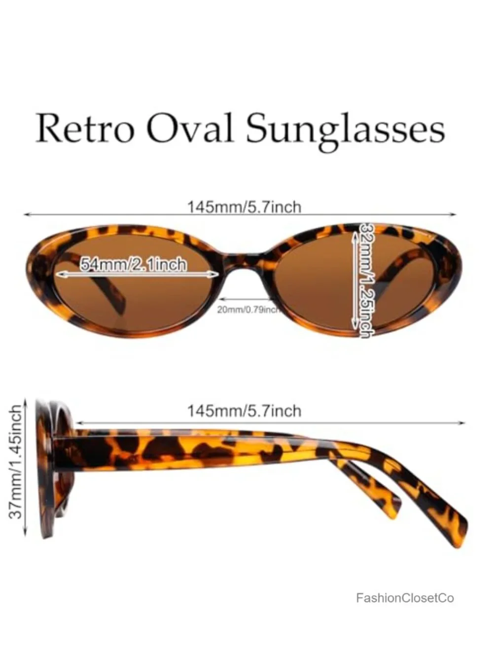 Vintage 90s Oval Sunglasses Cat Eye Narrow Frame Small Shades